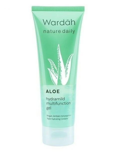 Wardah Nature Daily Aloe Hydramild Multifunction Gel Beauty Review 2365