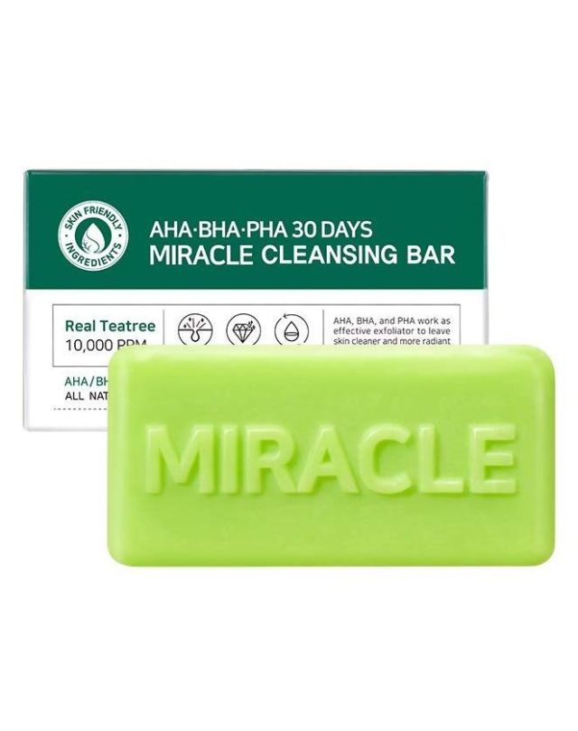 Some by Mi AHA BHA PHA 30 Days Miracle Cleansing Bar Beauty Review