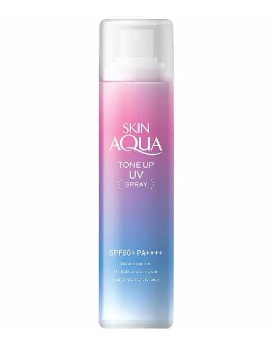 skin aqua tone up spray review