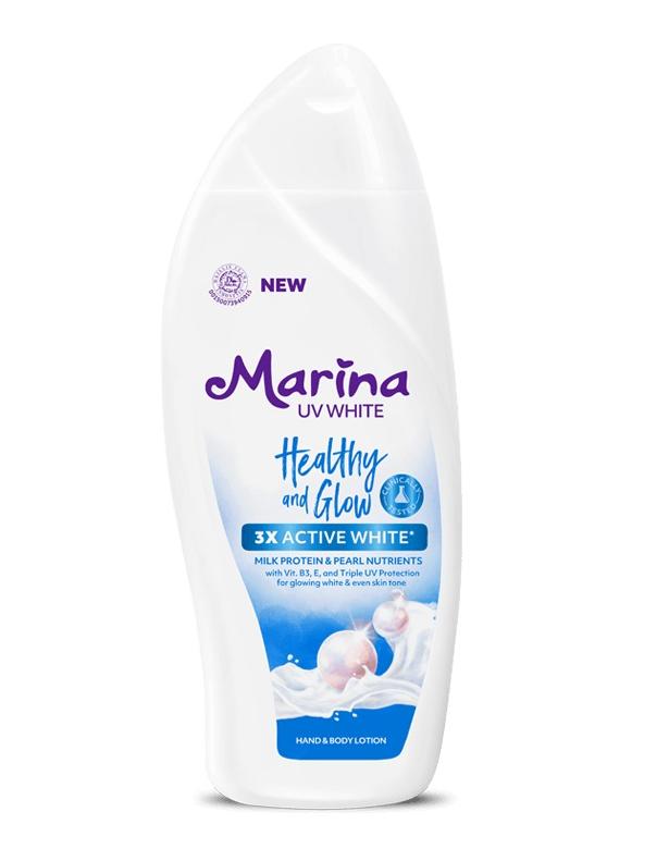 Marina UV White Healthy & Glow Lotion - Beauty Review