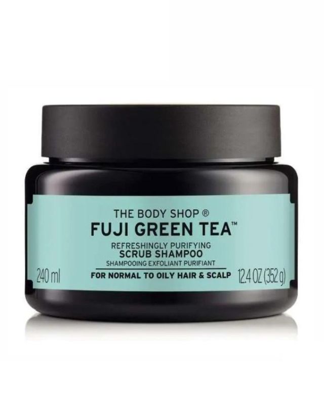 The Body Shop Fuji Green Tea Cleansing Hair Scrub Beauty Review