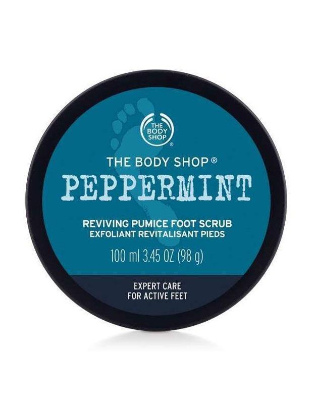 The Body Shop Peppermint Reviving Pumice Foot Scrub Beauty Review