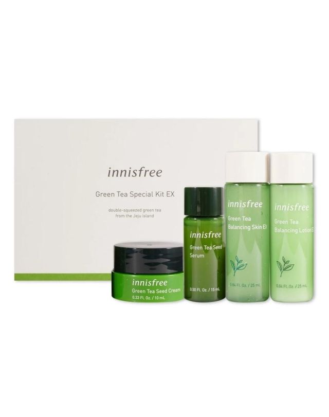 Innisfree Green Tea Special Kit Beauty Review