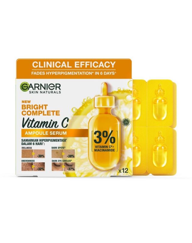 Garnier Bright Complete Vitamin C Ampoule Serum Beauty Review
