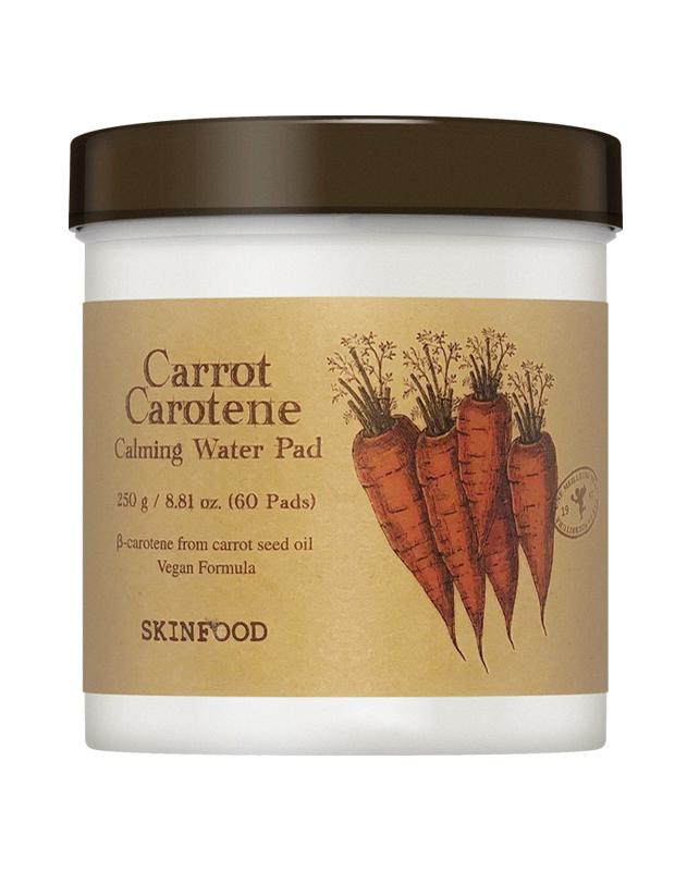 SKINFOOD Carrot Carotene Calming Water Pad Beauty Review