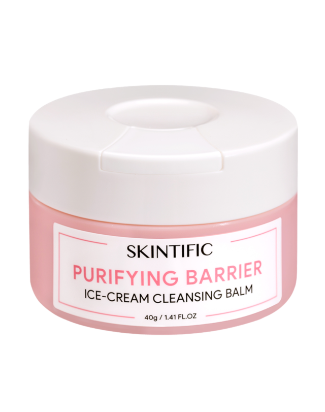 Skintific Purifying Barrier Ice Cream Cleansing Balm Beauty Review