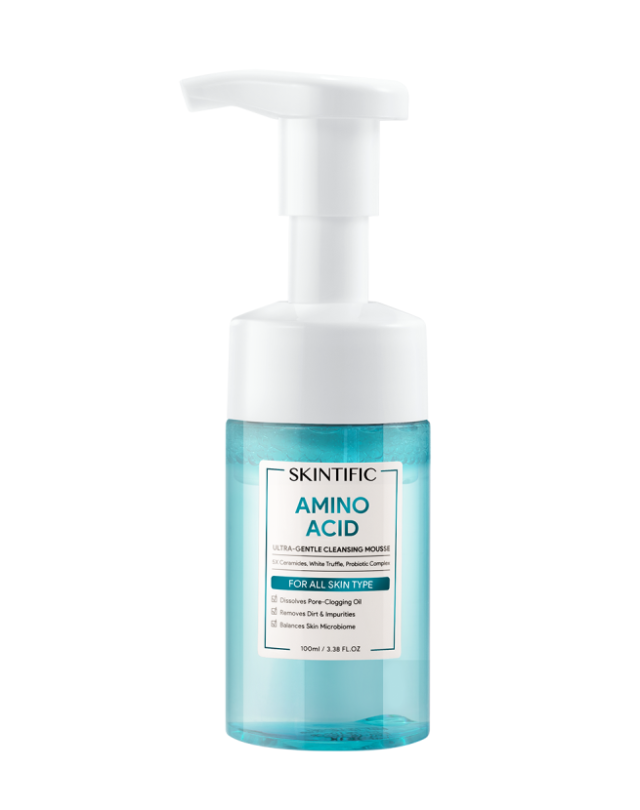 Skintific Amino Acid Ultra Gentle Cleansing Mousse Beauty Review