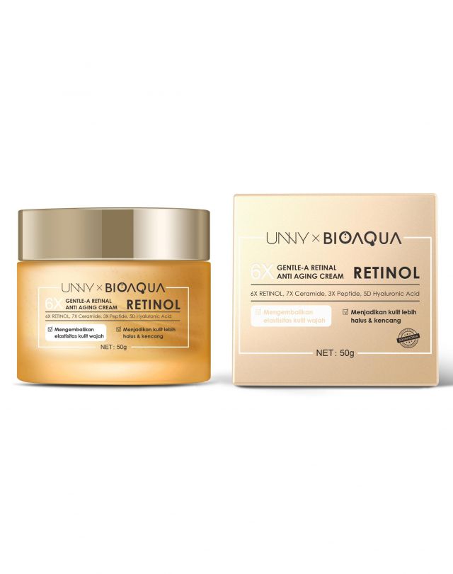 Bioaqua Retinol 6x Gentle-A Anti Aging Cream - Beauty Review