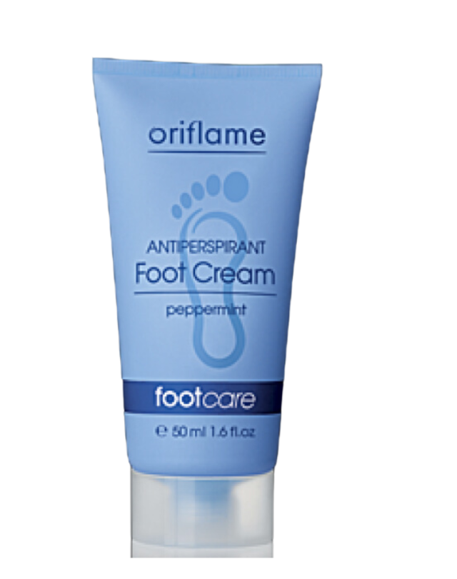 Oriflame Antiperspirant Foot Cream Beauty Review