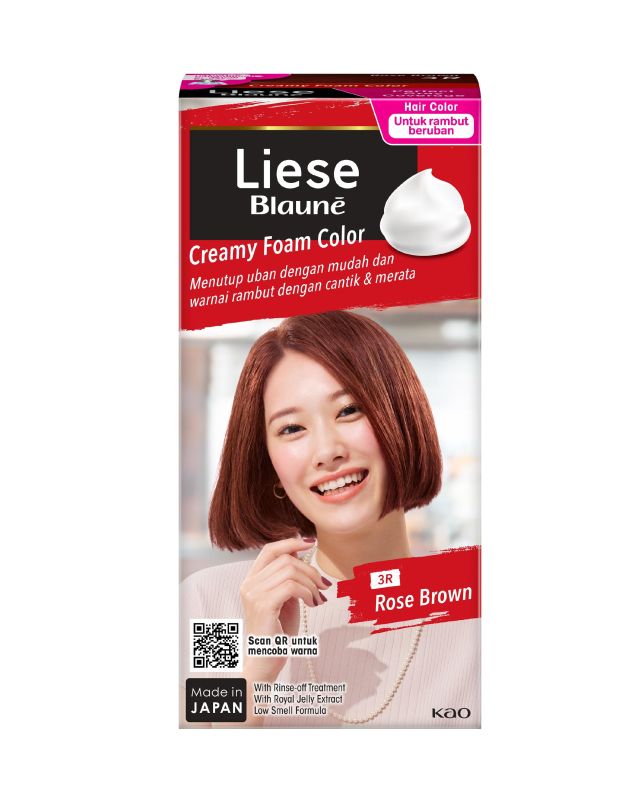 Liese Blaune Bubble Hair Color Beauty Review