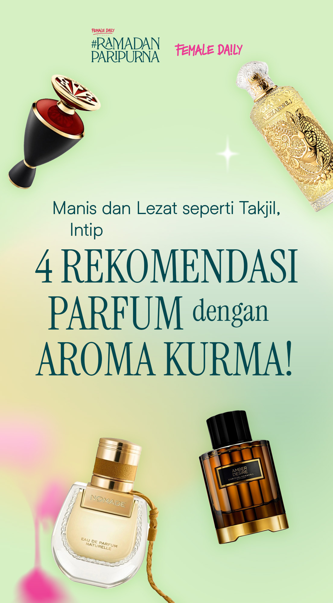 Manis dan Lezat seperti Takjil Intip 4 Rekomendasi Parfum dengan Aroma Kurma